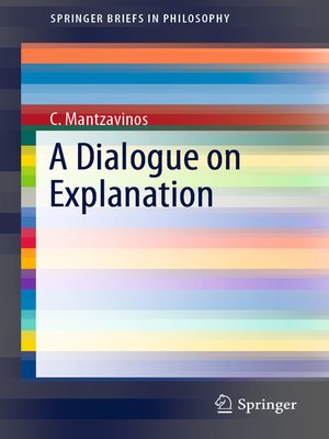 cover image of A Dialogue on Explanation